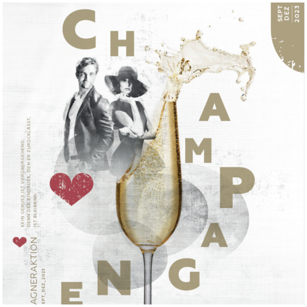 Champagner-Aktion September - Dezember 2023