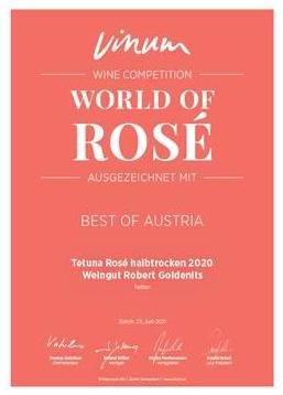 „World of Rosé 2021“: Das sind die besten Rosé-Weine Österreichs